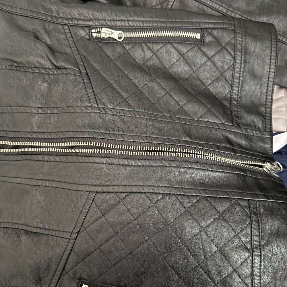 Sebby Black Leather Jacket